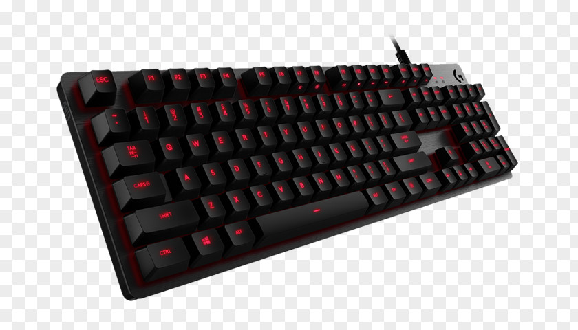 Gaming Keypad Computer Keyboard Logitech G413 Mechanical Backlit French AZERTY PNG