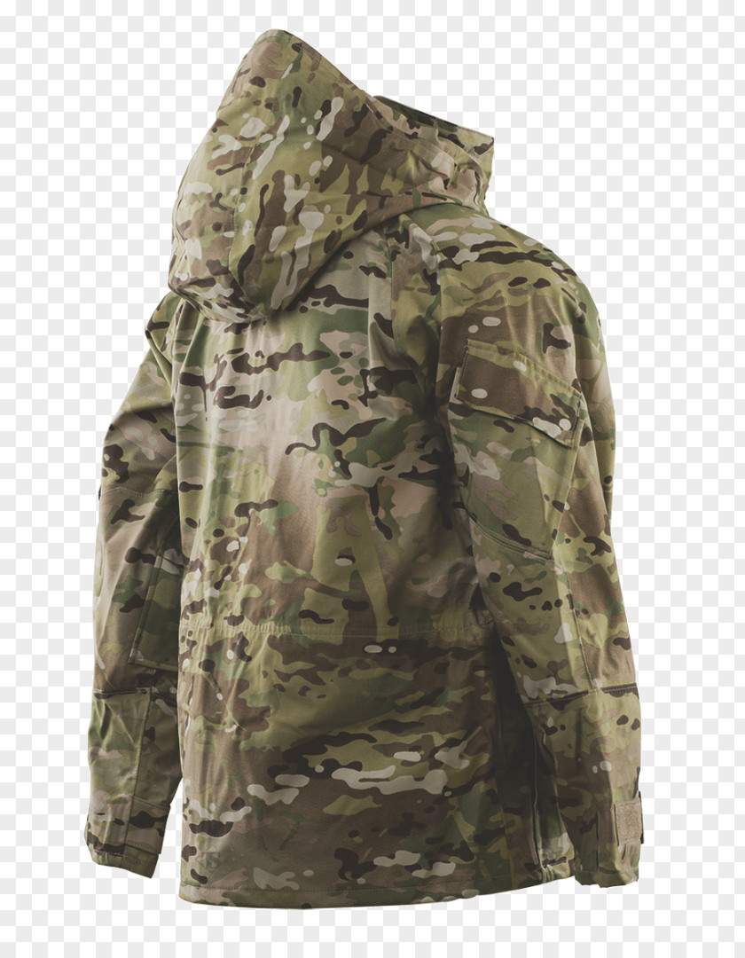 Jacket Hoodie Camouflage Extended Cold Weather Clothing System MultiCam PNG