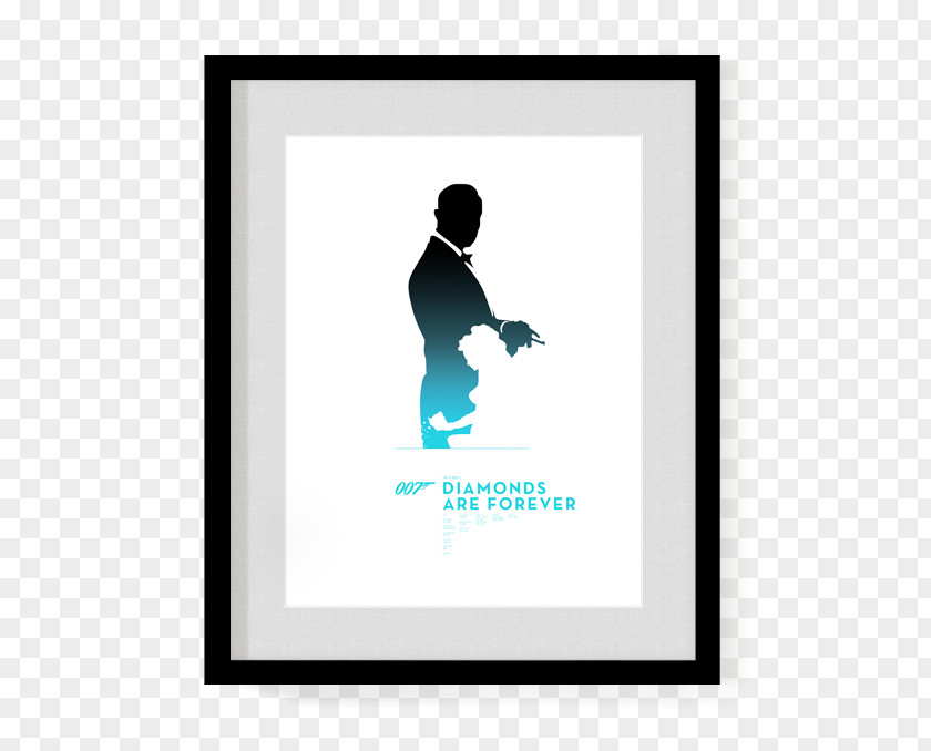 James Bond Silhouette Logo Picture Frames Font Human Behavior Brand PNG
