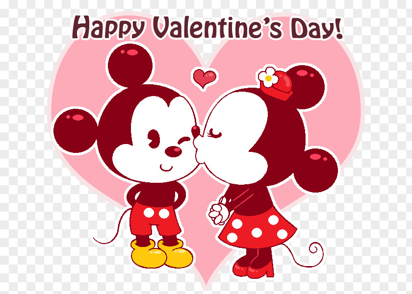 Minnie Mouse Mickey Valentine's Day Epic PNG