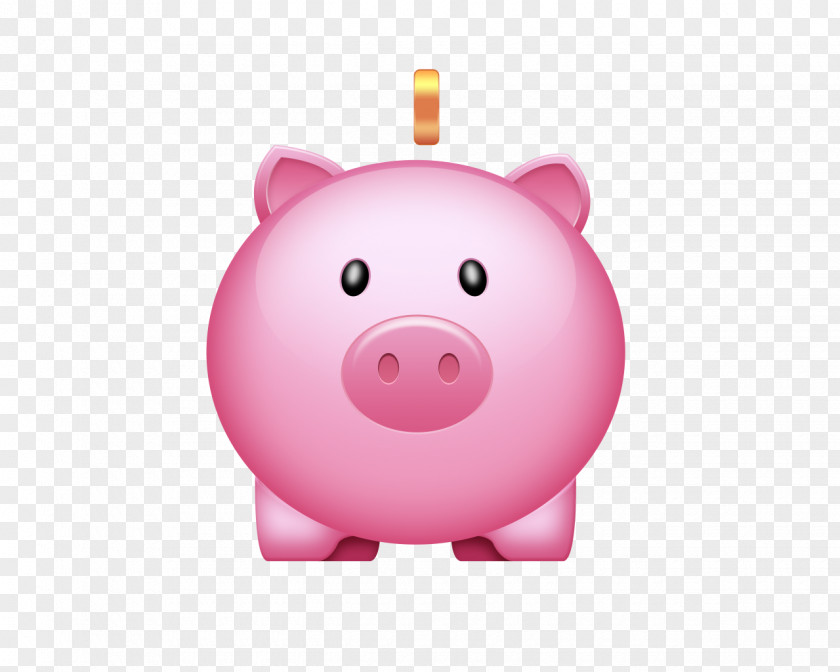 Piggy Bank Clip Art PNG