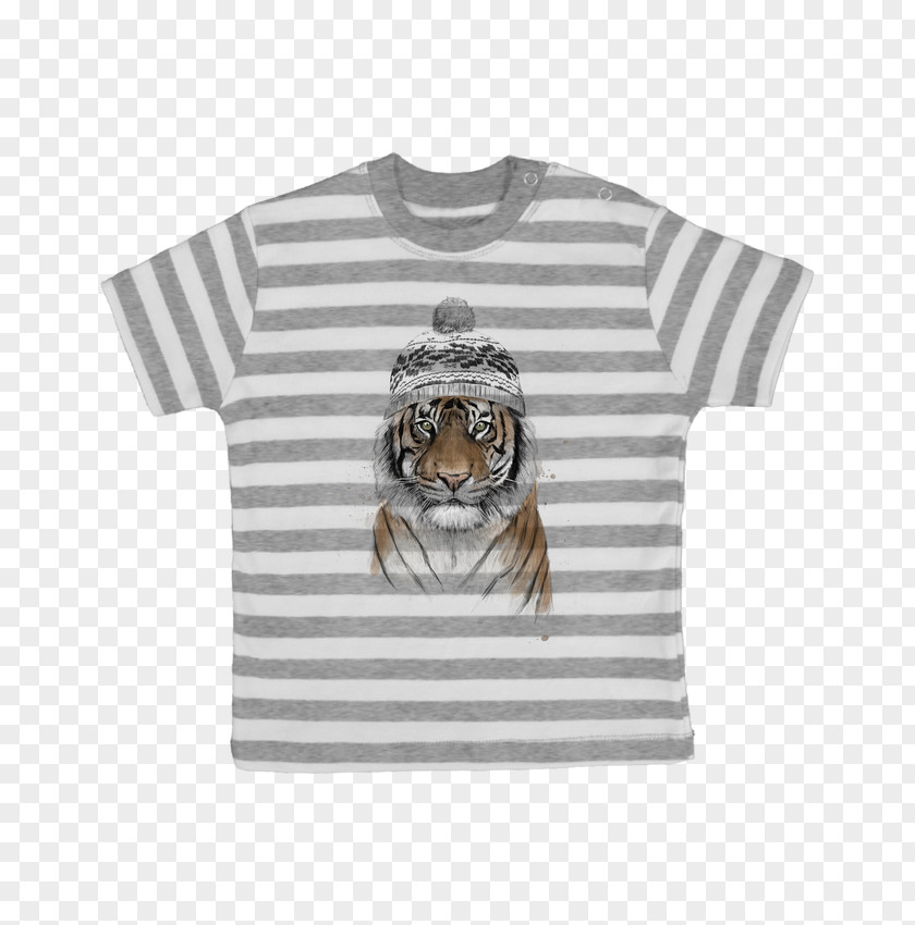 Siberian Tiger T-shirt Raglan Sleeve Pajamas Baby & Toddler One-Pieces PNG