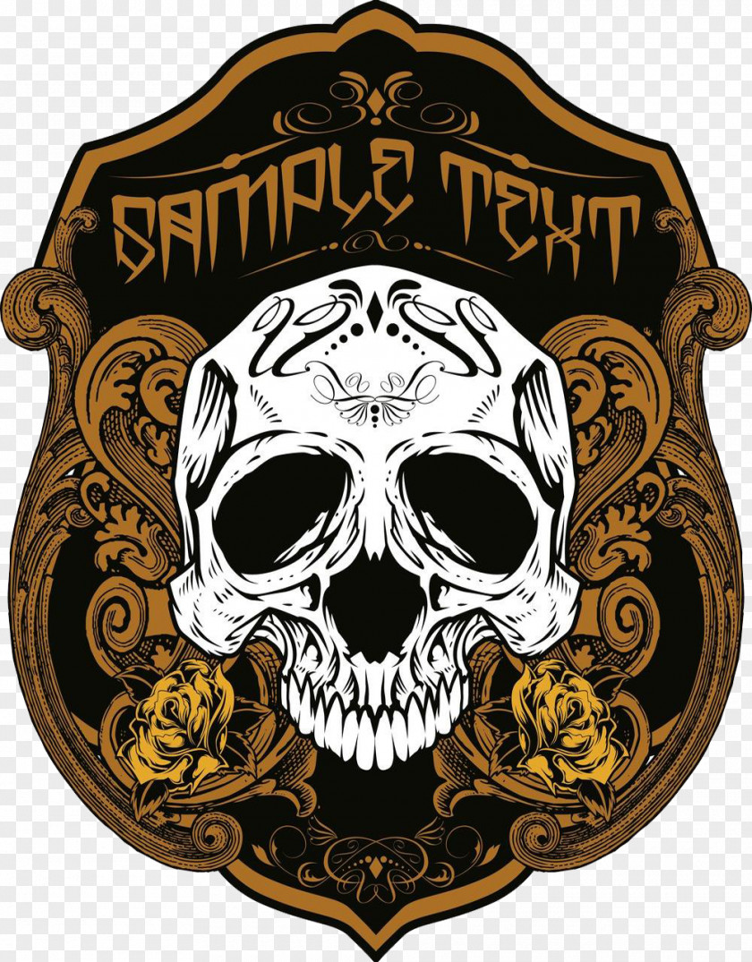 Brown Skeleton Armband T-shirt Hoodie Eagles Of Death Metal PNG