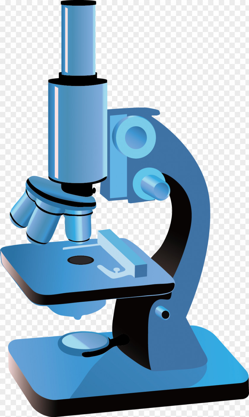 Cartoon Version Of The Microscope Euclidean Vector Illustration PNG
