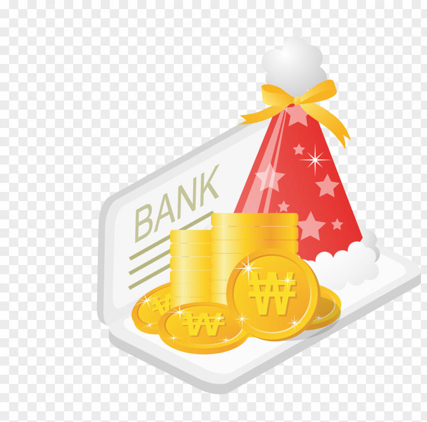Christmas Bank Santa Claus Day Image Clip Art PNG