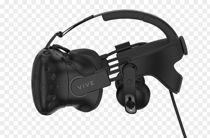 Headphones HTC VIVE Deluxe Audio Strap PlayStation VR Virtual Reality PNG