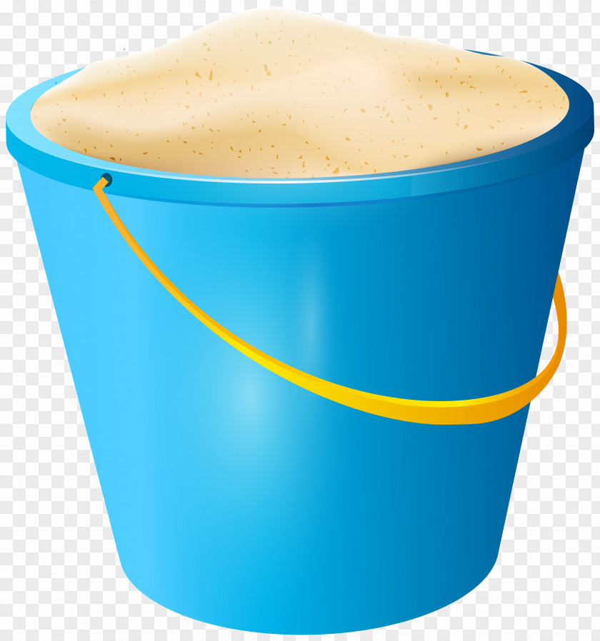 Sand Bucket Beach Clip Art PNG