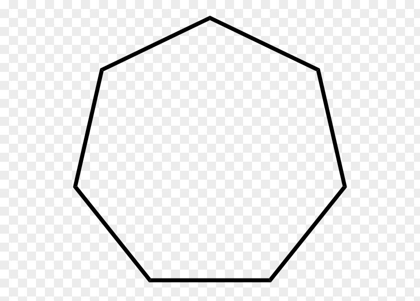 Shape Heptagon Regular Polygon Geometry PNG