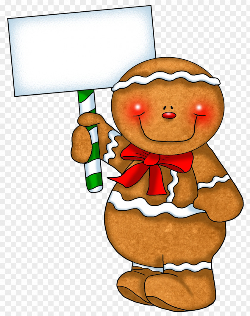 Transparent Gingerbread Ornament With Empty Sign The Man House Clip Art PNG