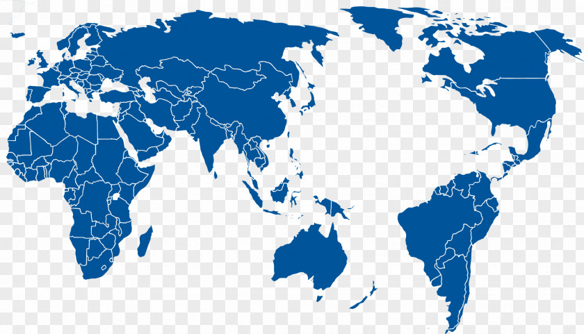 World Map United States Black And White PNG