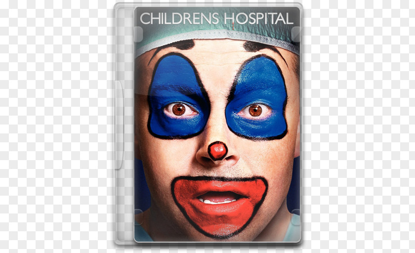 Childrens Hospital Head Masque Mask Clown Face PNG