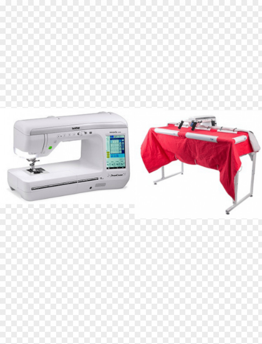 Embroidery Sewing Machine Machines Quilting Longarm PNG