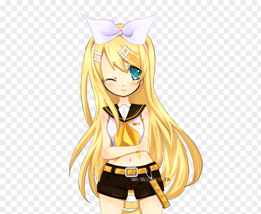 Hair Kagamine Rin/Len Long Blond Vocaloid PNG