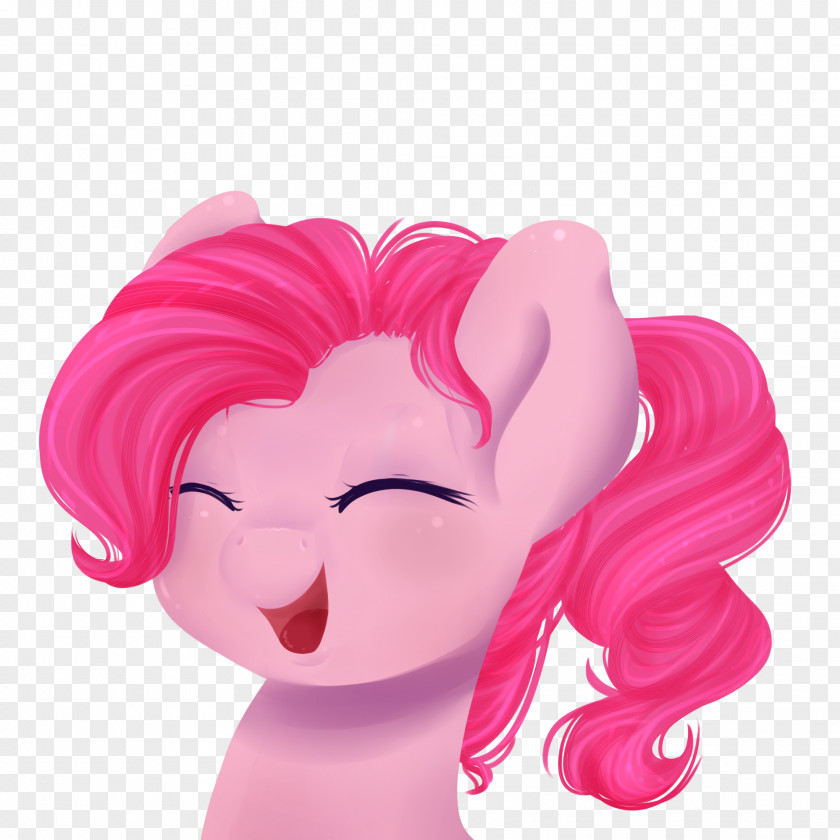 My Little Pony Pinki Figurine Nose Pink M Character Animated Cartoon PNG