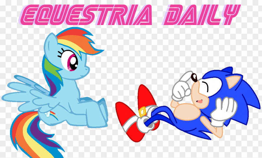 My Little Pony Rainbow Dash Sonic The Hedgehog Horse PNG