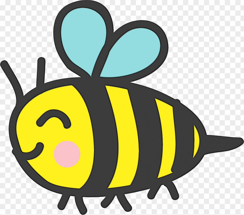 Pollinator Insect Cartoon Bee PNG