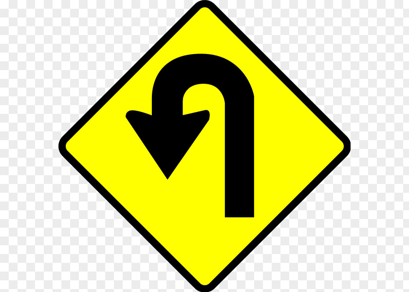 Turn Background U-turn Traffic Sign Warning PNG