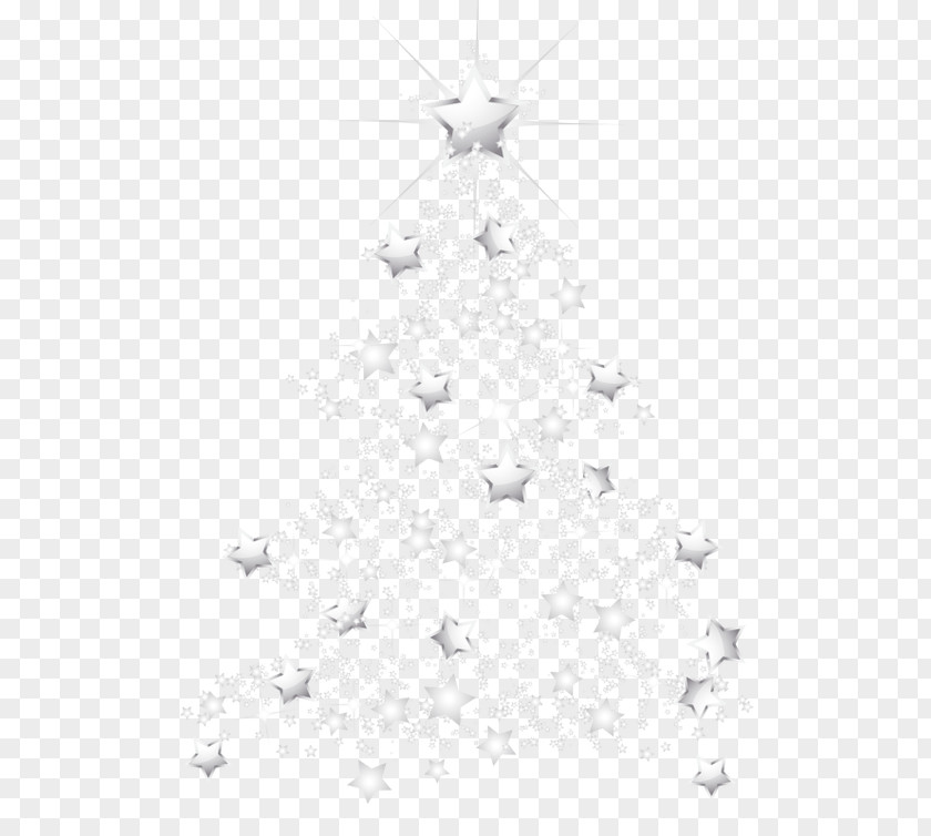 Christmas Tree Snowflake Stars Ded Moroz New Year PNG