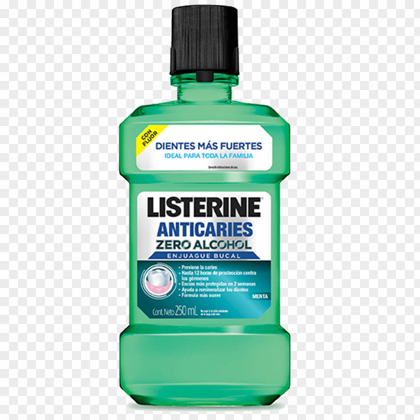 Esmalte Listerine Mouthwash Tooth Decay Ultraclean PNG