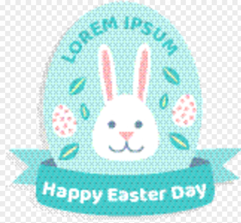 Oval Meter Easter Bunny Background PNG