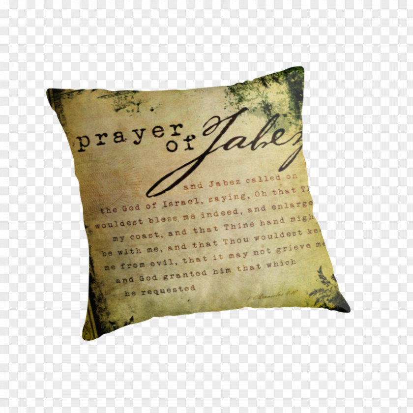 Photographic Poster The Prayer Of Jabez: Breaking Through To Blessed Life Throw Pillows Cushion Canvas PNG