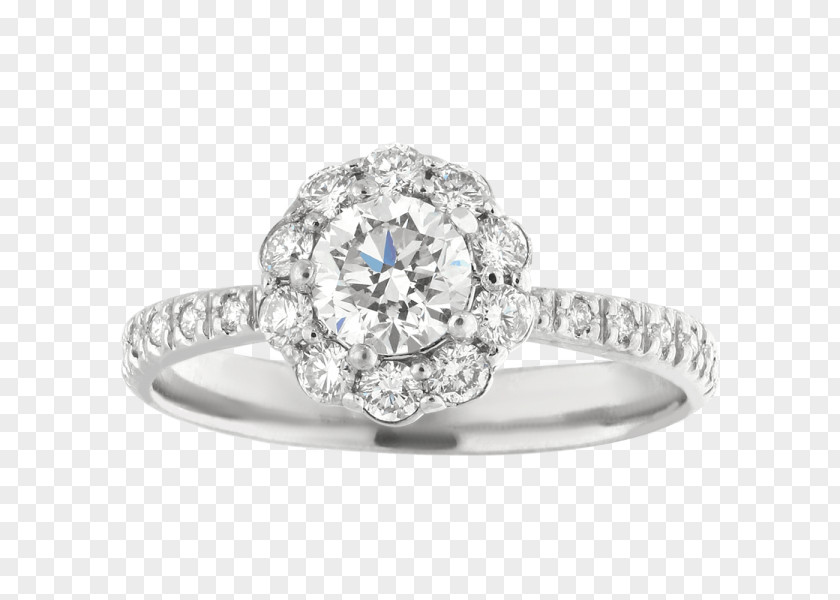 Ring Wedding Gold Brilliant Diamond PNG