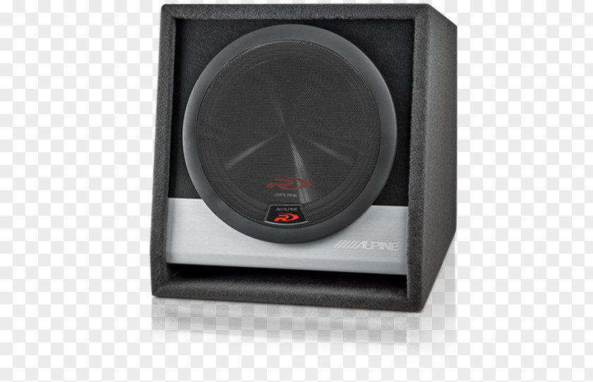 Alpine Cloud Subwoofer Loudspeaker Enclosure Electronics Vehicle Audio Sound PNG