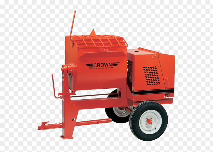 Brick Cement Mixers Electric Motor Concrete Mortar Betongbil PNG