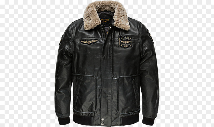 Jacket Lockheed Hudson Flight Leather PNG