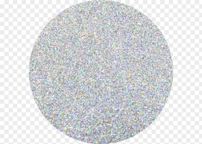 Silver Glitter Holography Color Purple PNG