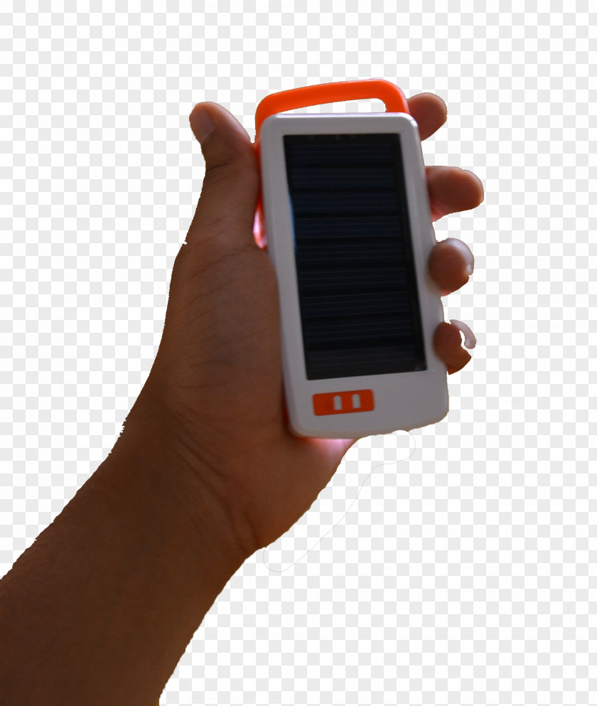 Solar Power Mobile Phones Battery Charger Light Lamp PNG