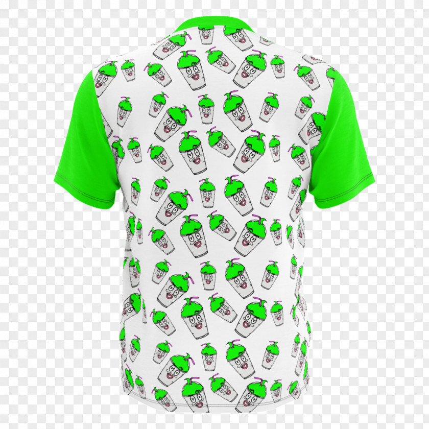 T-shirt Collar Sleeve Neck Green PNG