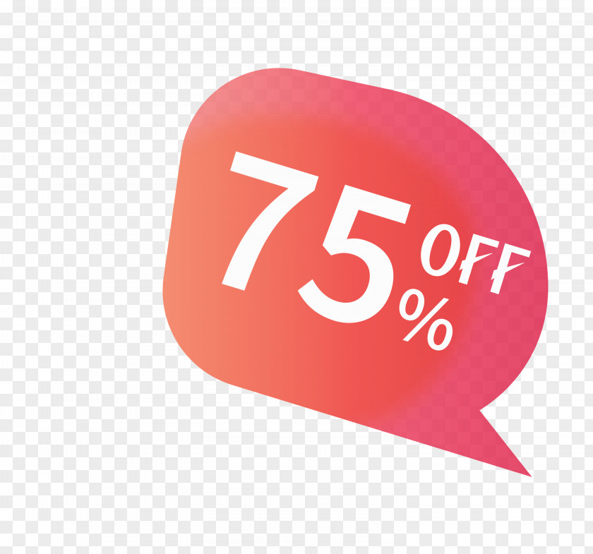 75 Off Sale Tag PNG