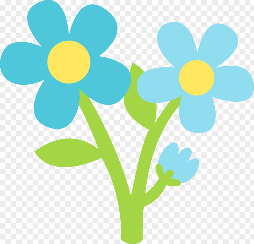 Blue Flowers Engineering Design Process Learning Student Creativity PNG