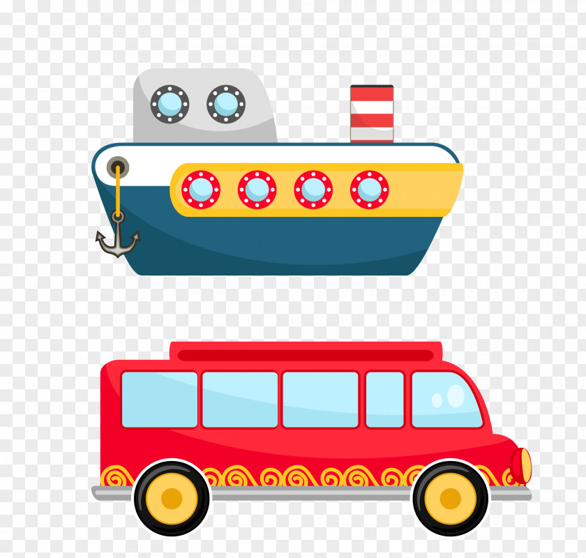 Children's Toy Car Transport Cartoon Drawing Clip Art PNG