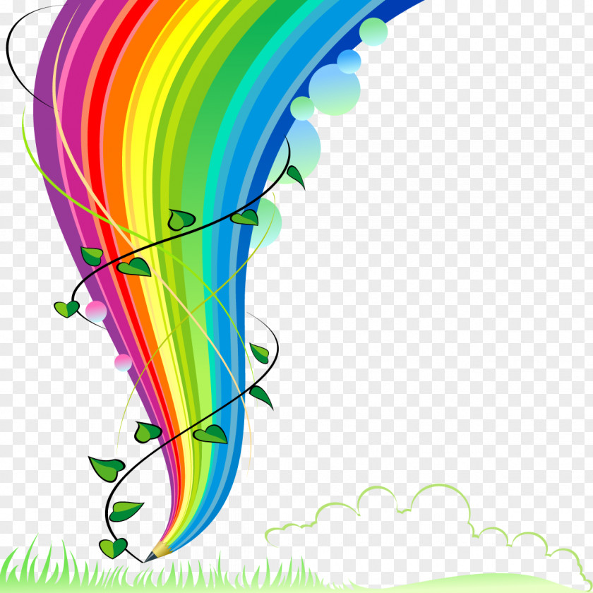 Rainbow Pen Abstract Art Royalty-free PNG