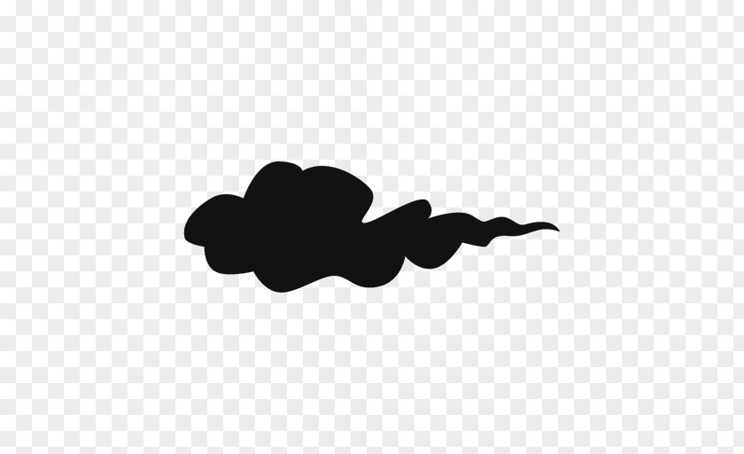 Vector Clouds Silhouette Drawing Animation PNG