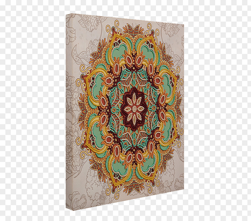 Artland Bead Embroidery Mandala Pattern PNG