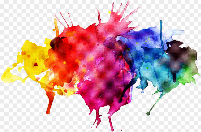 Magenta Paint Watercolor Colorfulness Ink PNG