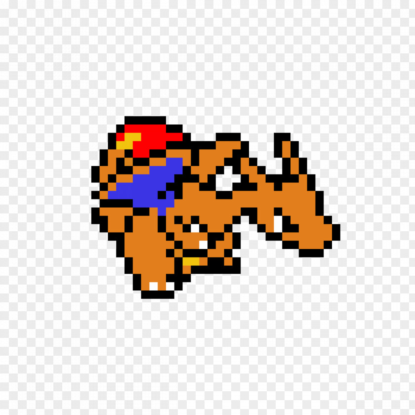 Pikachu Ash Ketchum Charizard Pokémon Pixel Art PNG