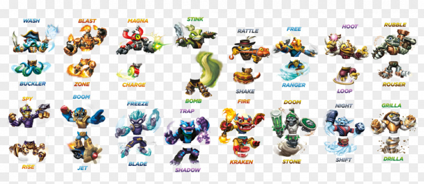 Posters Element Skylanders: Swap Force Spyro's Adventure Giants Poster PNG