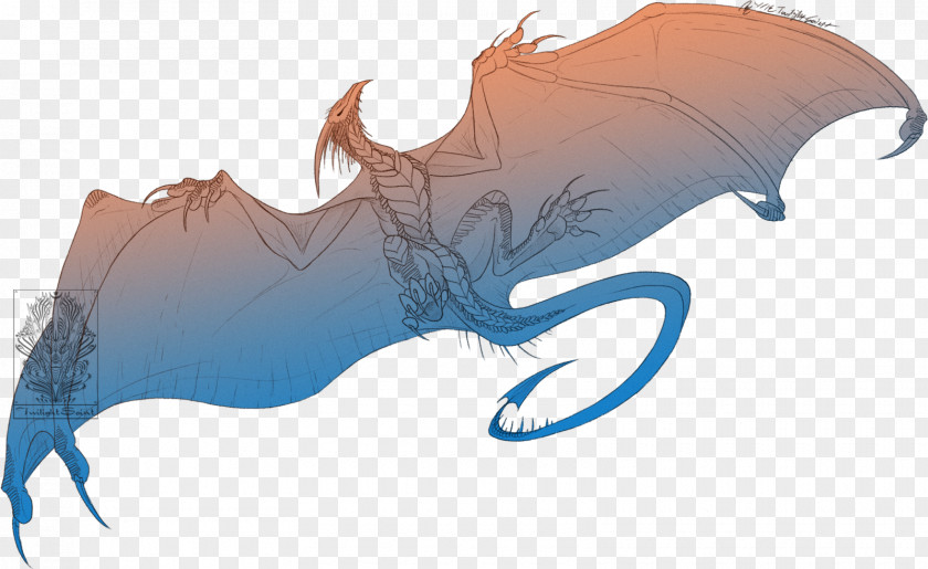 Dragon Sketch PNG