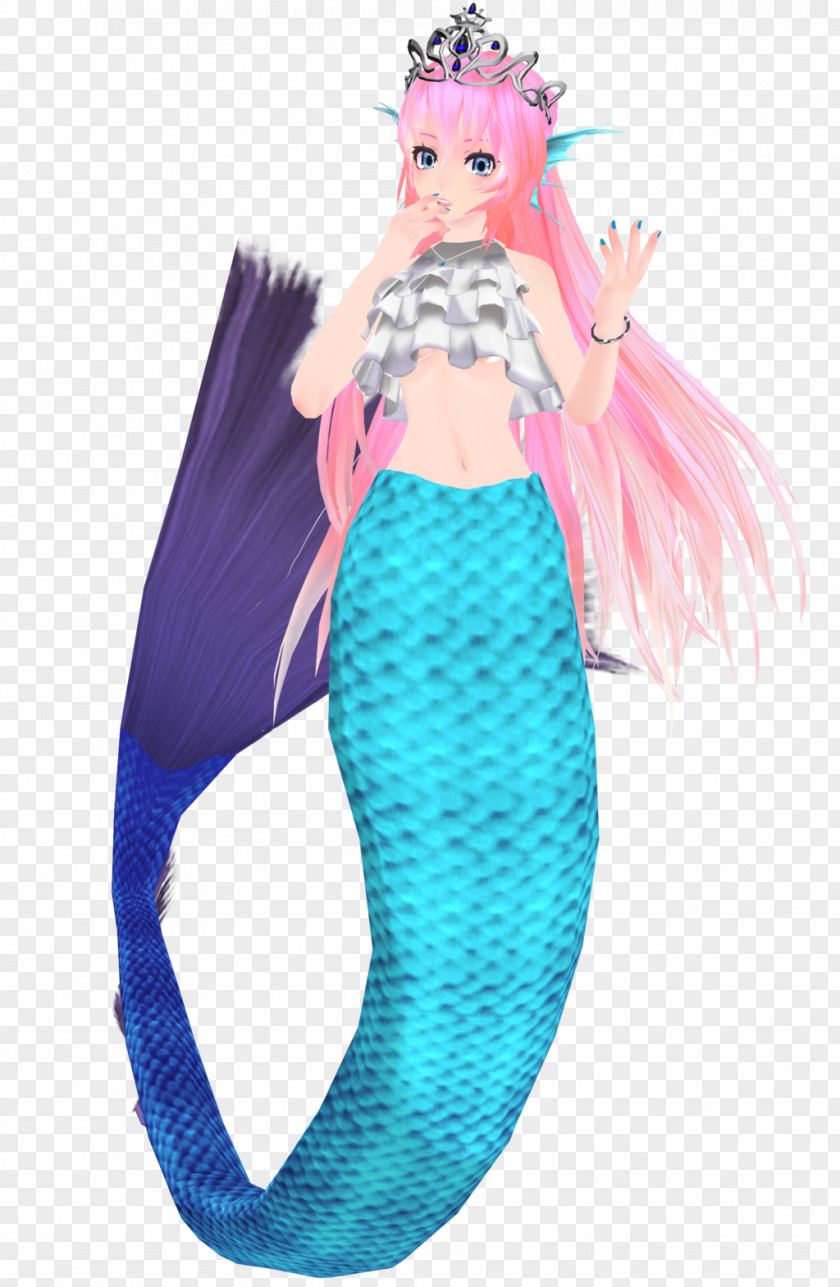 Mermaid Megurine Luka Merman Siren Legendary Creature PNG