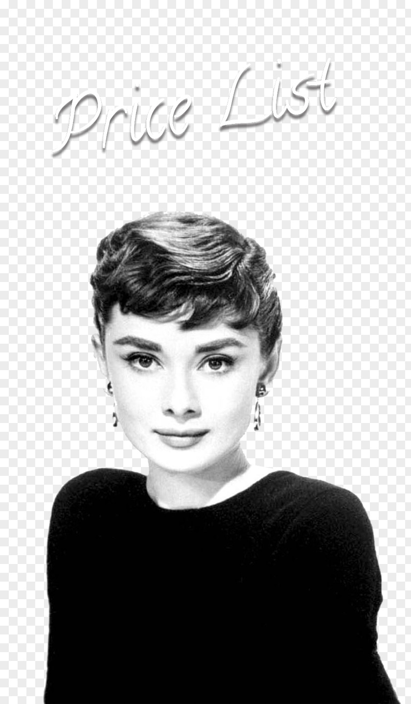 Pixie Audrey Hepburn Roman Holiday Classical Hollywood Cinema Gigi PNG