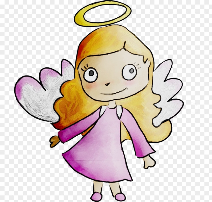 Cupid Wing Angel Cartoon PNG