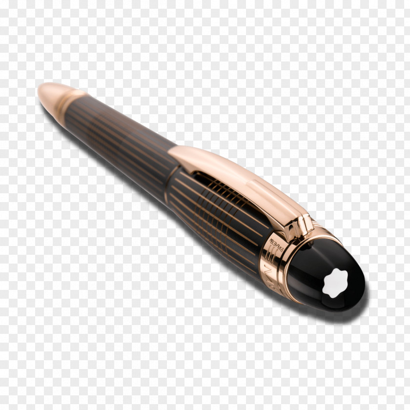 Fountain Pen Montblanc Gold Plating PNG