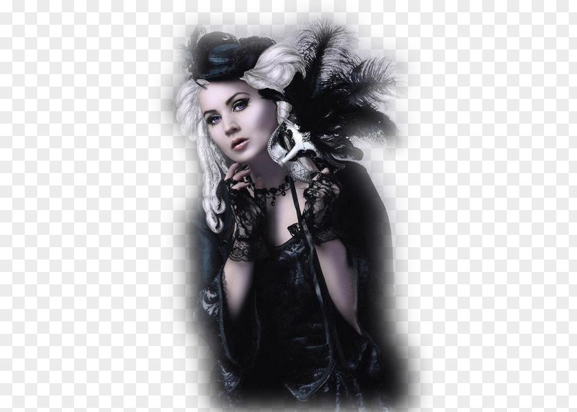 Goth Dress Gothic Fashion Subculture Art Beauty PNG
