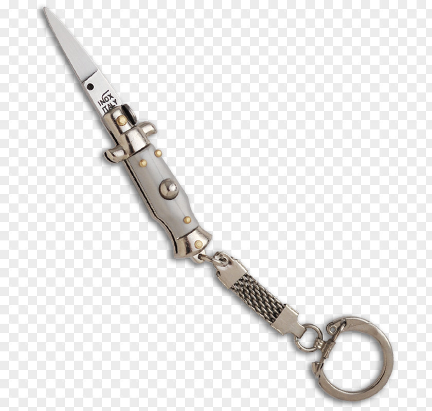 Key Chain Knife Switchblade Stiletto Chains PNG