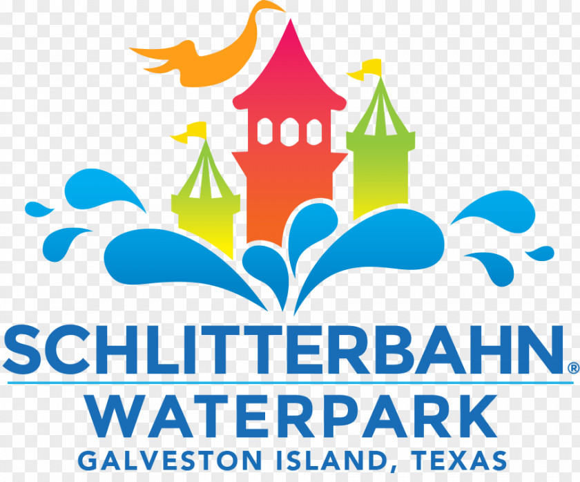 Schlitterbahn Waterpark Galveston Wet 'n' Wild SplashTown Logo Water Park Clip Art PNG