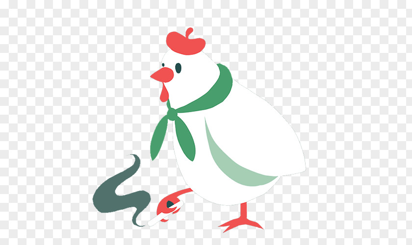 With Hats And Scarves Art Rooster Chicken Water Bird Clip PNG